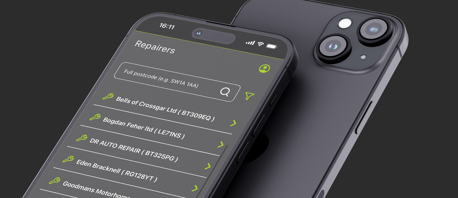 Find a repairer preview